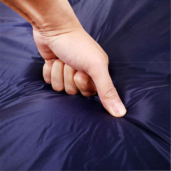 Self Inflating Mattress Camping Hiking Airbed Mat Sleeping With Pillow Bag Camp Navy Sleeping Mats