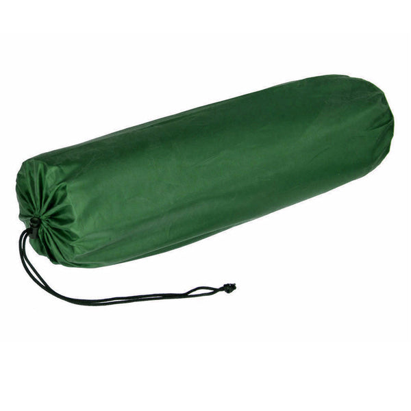Double Self Inflating Mattress Camping Hiking Airbed Camp Mat Sleeping Pillow W/ Bag Green Sleeping Mats