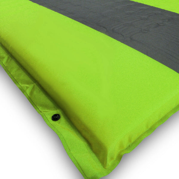 Self Inflating Mattress Sleeping Pad Air Bed Camping Hiking Joinable Green Sleeping Mats