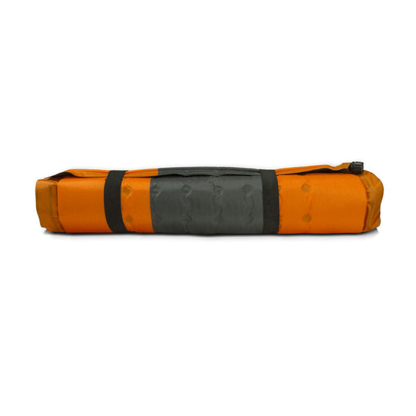 Double Self Inflating Mattress Sleeping Mat Air Bed Camping Hiking Joinable Orange Sleeping Mats