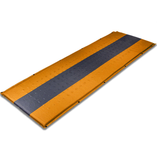 Self Inflating Mattress Sleeping Pad Mat Air Bed Camping Camp Hiking Joinable Orange Sleeping Mats