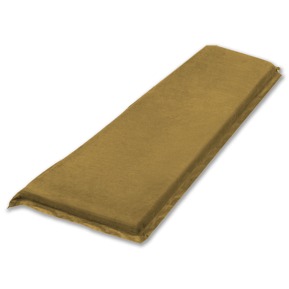 Self Inflating Mattress Sleeping Suede Mat Air Bed Camping Camp Hiking Joinable Beige Sleeping Mats