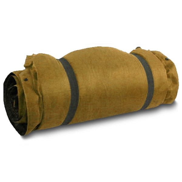 Self Inflating Mattress Sleeping Suede Mat Air Bed Camping Camp Hiking Joinable Beige Sleeping Mats