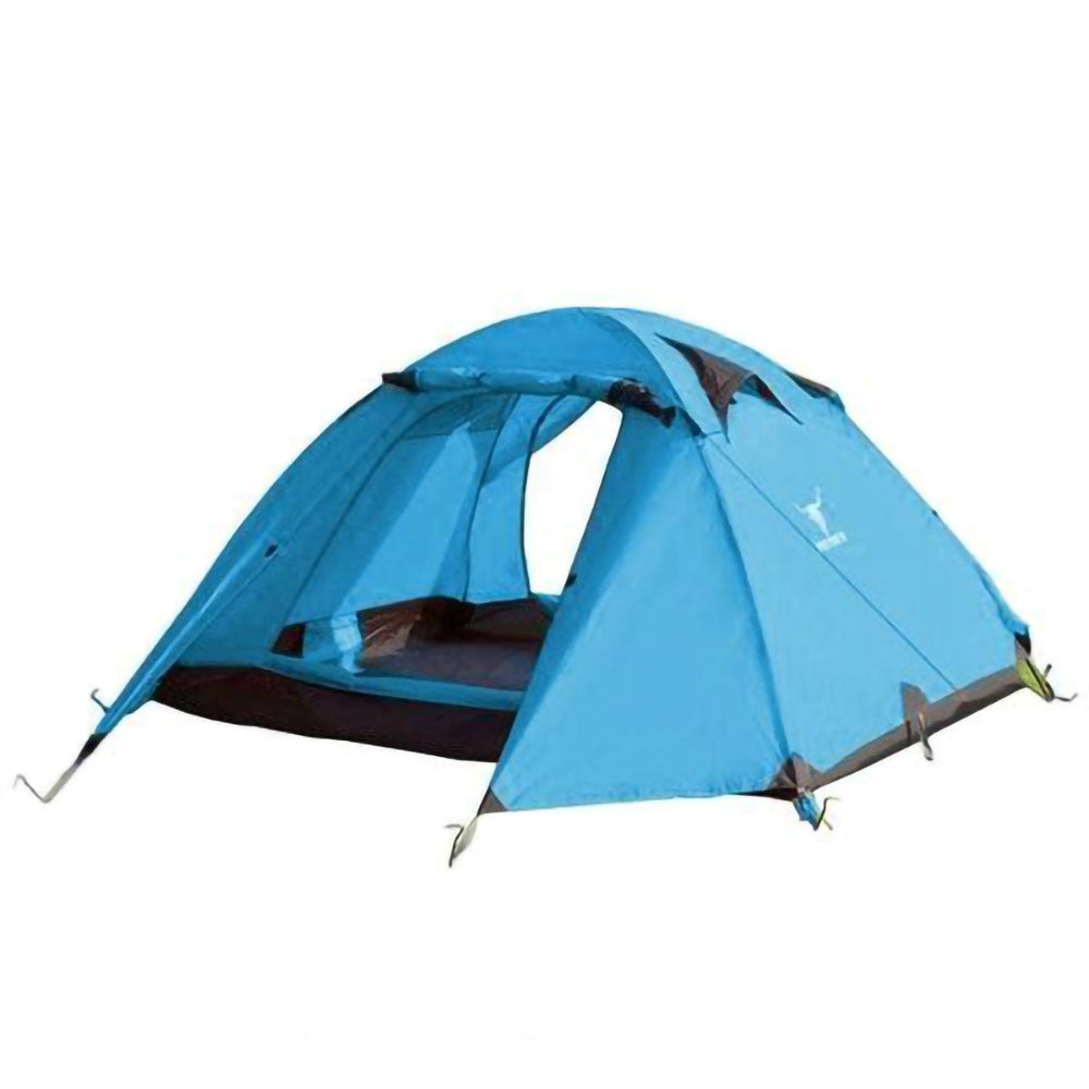 Bh 2 Person Outdoor Lightweight Cycling Hiking Backpacking Camping Waterproof Tent Blue Tents