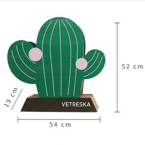 Vetreska Cat Kitten Scratcher Tree Climbing Scratching Board Gym Cactus Furniture & Scratchers