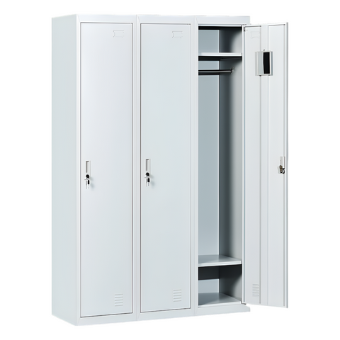 Salvatore Angelotti Three Door Side By Office Gym Shed Storage Locker Sheds Summerhouses Carports