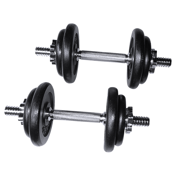 Weight Set Barbell Dumbell Bell Gym 50Kg Plate Dumbbells