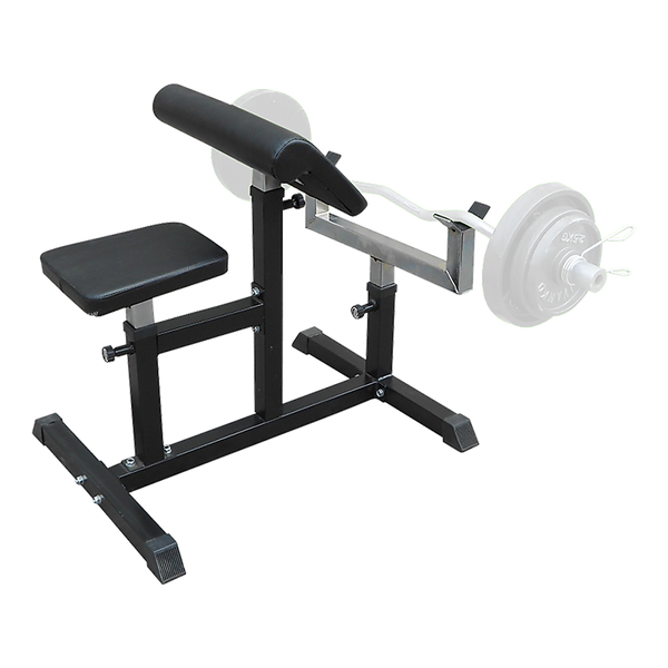 Preacher Curl Bench Weights Commercial Bicep Arms Work Benches