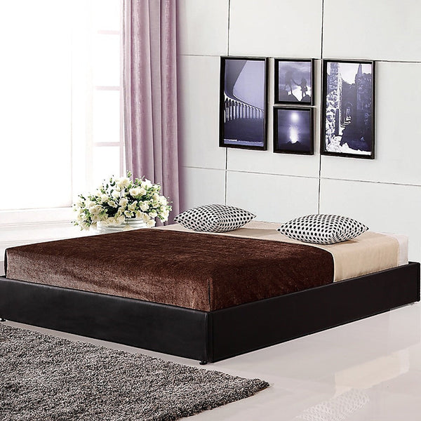 Palermo Pu Leather Double Bed Ensemble Frame Double Bed Frames