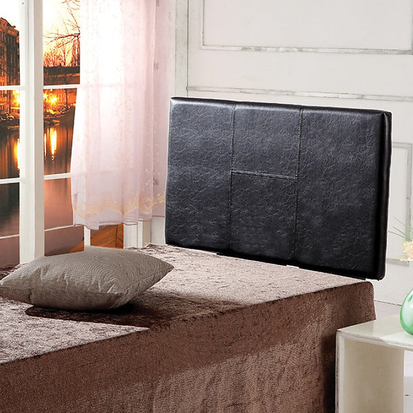 Palermo Pu Leather Single Bed Headboard Bedhead Black Headboards & Footboards