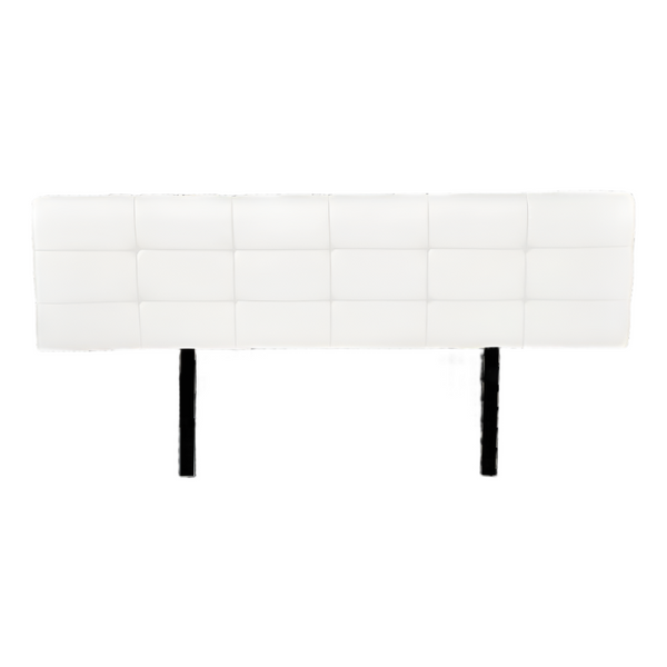 Palermo 1 Sets Of Pu Leather King Bed Deluxe Headboard Bedhead White Headboards & Footboards