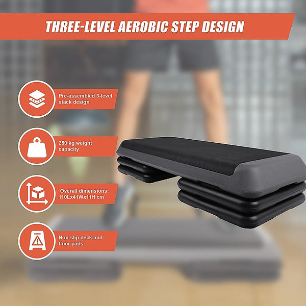 Aerobic Workout 4 Block Bench Step Weights Benches