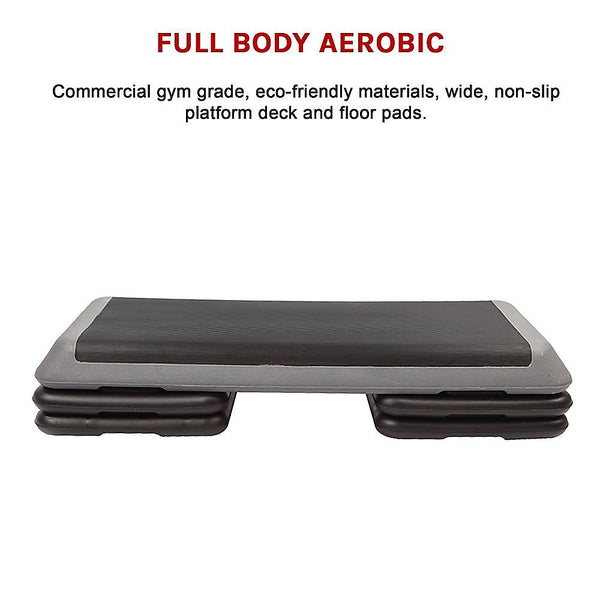 Aerobic Workout 4 Block Bench Step Weights Benches