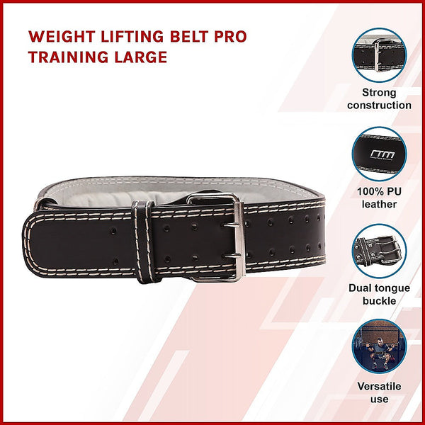 Randy & Travis Machinery Weight Lifting Belt Pro Training Large Other Strength Training