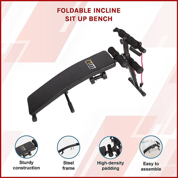 Foldable Incline Sit Up Bench Weights Benches