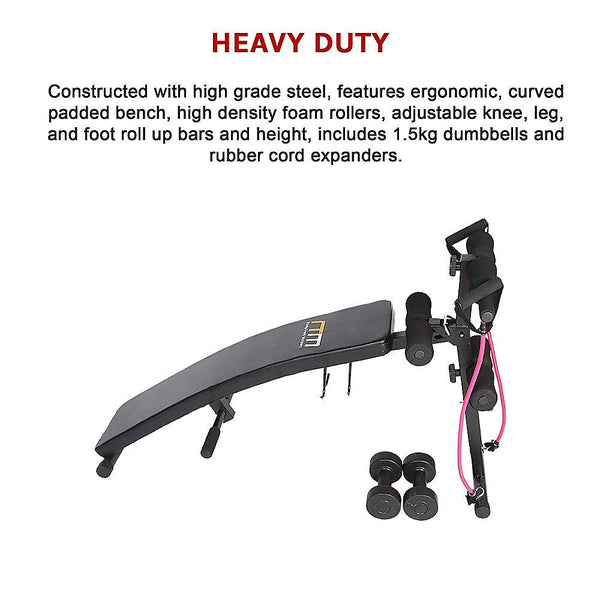 Foldable Incline Sit Up Bench Weights Benches