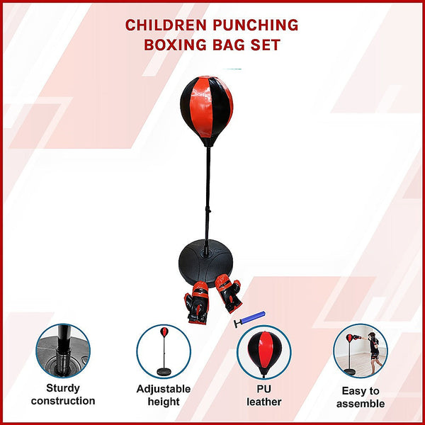 Children Punching Boxing Bag Set Punching Bags