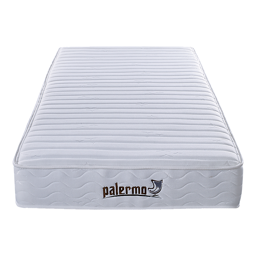 Palermo Contour 20Cm Encased Coil Single Mattress Certipur Us Foam Mattresses