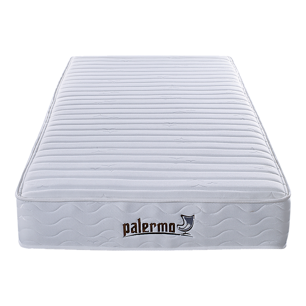Palermo Contour 20Cm Encased Coil Single Mattress Certipur Us Foam Mattresses