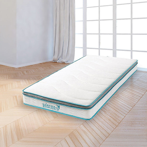 Palermo Single 20Cm Memory Foam And Innerspring Hybrid Mattress Mattresses