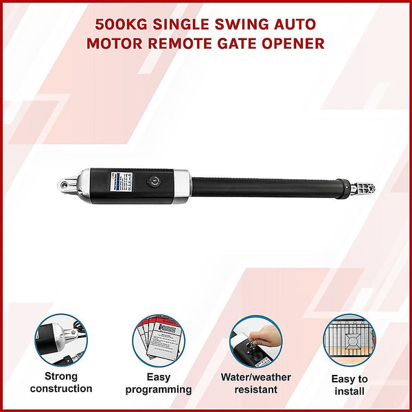 Randy & Travis Machinery 500Kg Single Swing Auto Motor Remote Gate Opener Placeholder