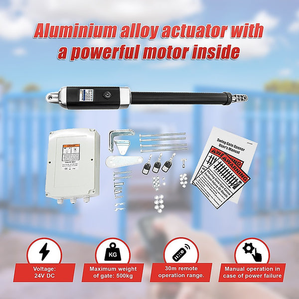 Randy & Travis Machinery 500Kg Single Swing Auto Motor Remote Gate Opener Placeholder