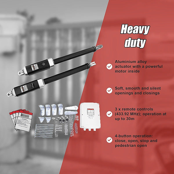 Randy & Travis Machinery 500Kg Single Swing Auto Motor Remote Gate Opener Placeholder