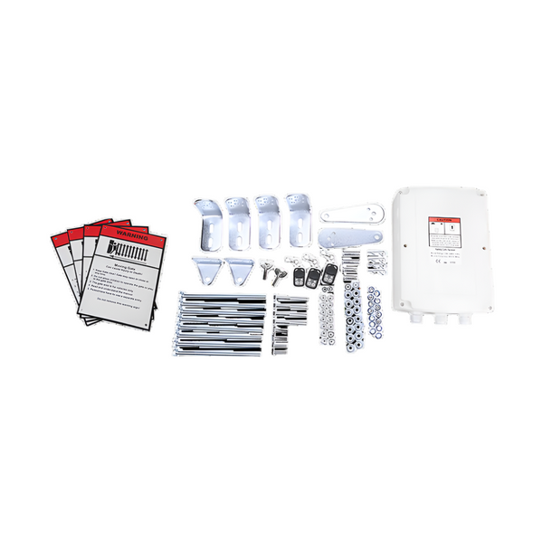 Randy & Travis Machinery 1200Kg 20W Solar Double Swing Auto Motor Remote Gate Opener Gate Openers