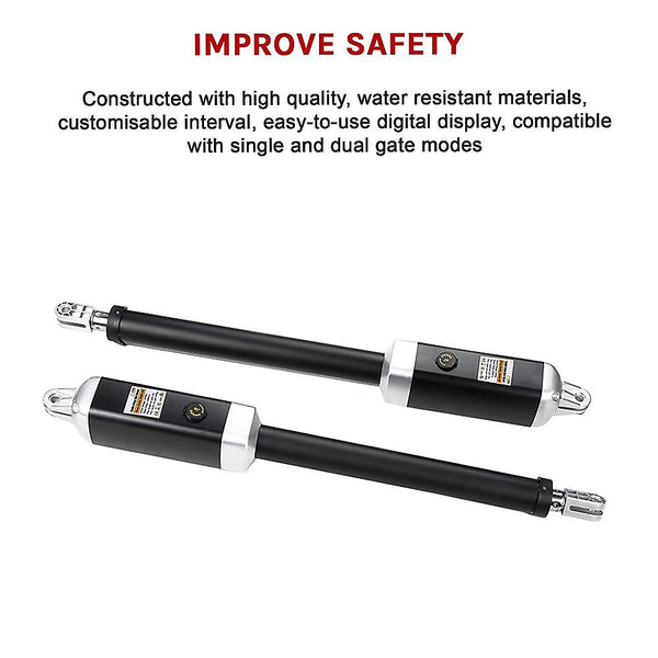 Randy & Travis Machinery 1200Kg Double Swing Auto Motor Remote Gate Opener Gate Openers