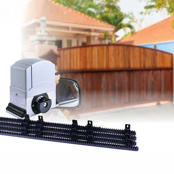 Randy & Travis Machinery 1200Kg Auto Slide Sliding Gate Opener Automatic W 4M Rail Gate Openers