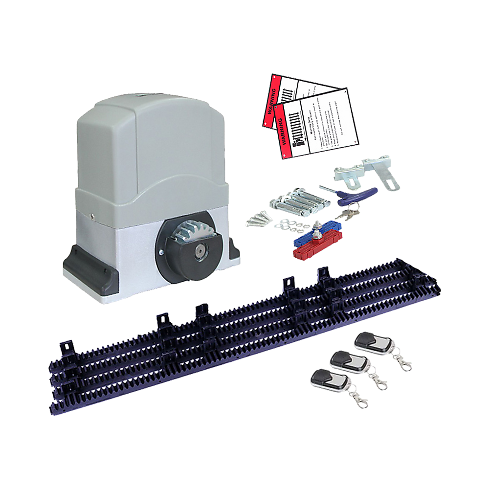 Randy & Travis Machinery 1800Kg Auto Slide Sliding Gate Opener Automatic W 4M Rail Gate Openers