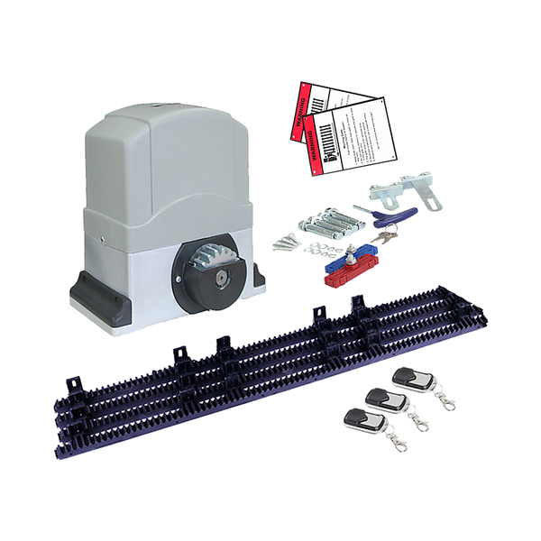 Randy & Travis Machinery 1800Kg Auto Slide Sliding Gate Opener Automatic W 4M Rail Gate Openers