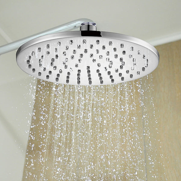 200Mm Shower Head Round Chrome Showerhead Shower Heads & Combos