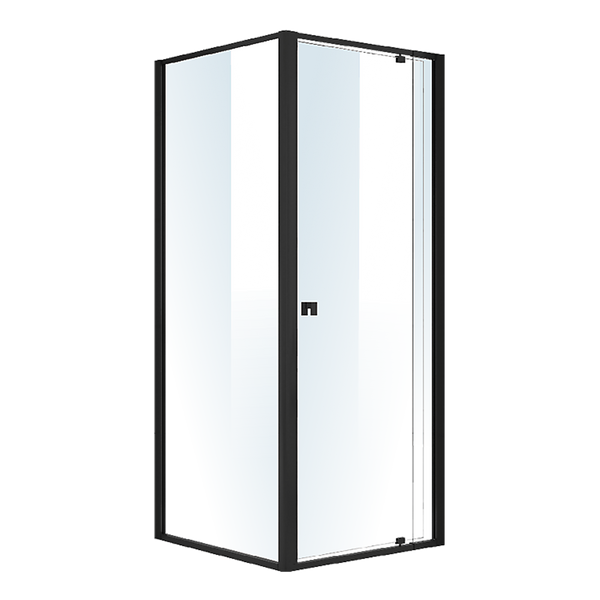 Della Francesca Semi Frameless Shower Screen (74~82)X 195Cm & (89~92)X Side As/Nzs Glass Shower Enclosures