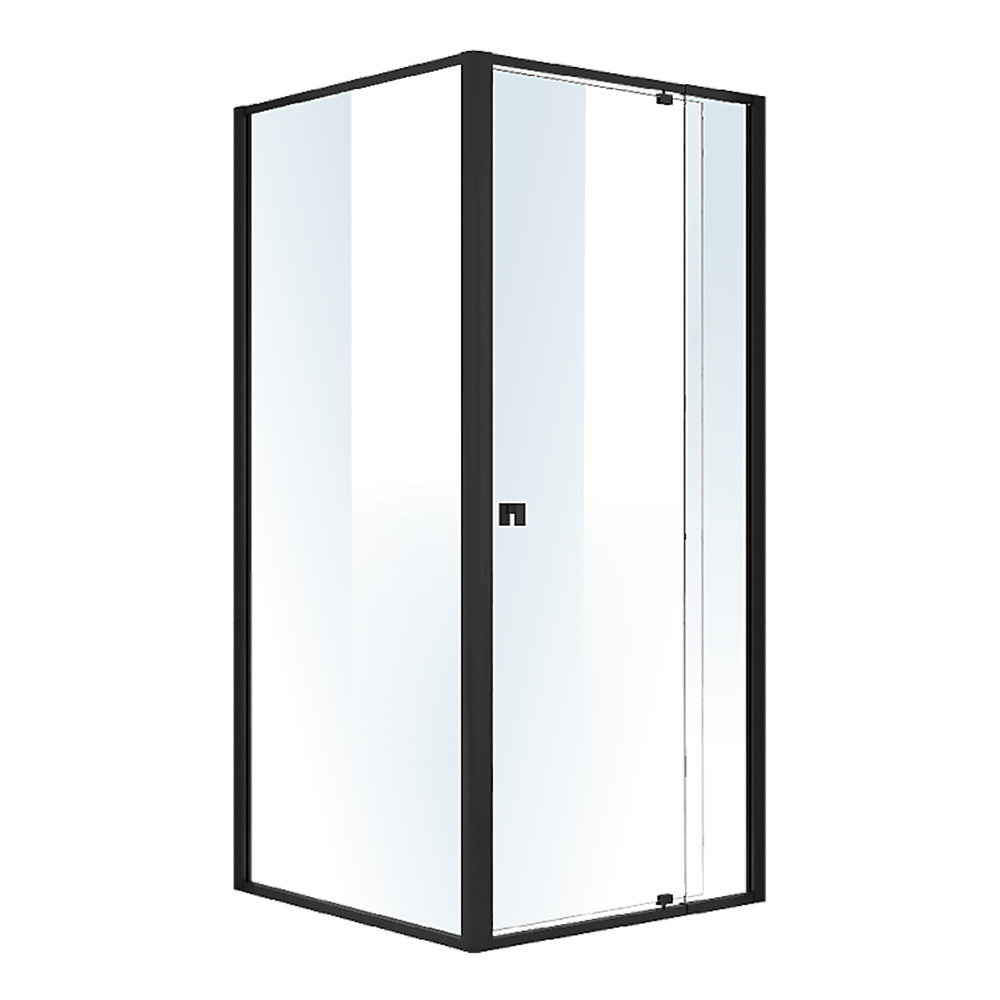 Della Francesca Semi Frameless Shower Screen (82~90)X 195Cm & (89~92)X Side As/Nzs Glass Shower Enclosures