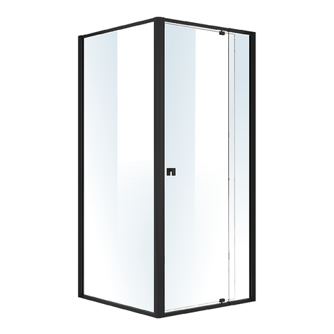 Della Francesca Semi Frameless Shower Screen (82~90)X 195Cm & (89~92)X Side As/Nzs Glass Shower Enclosures