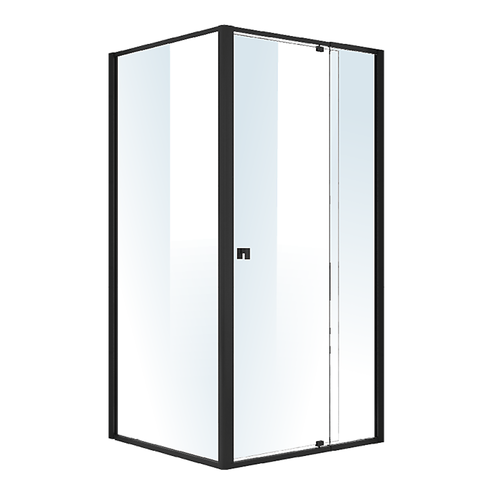 Della Francesca Semi Frameless Shower Screen (98~106)X 195Cm & (89~92)X Side As/Nzs Glass Shower Enclosures