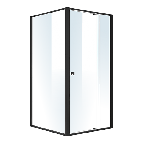 Della Francesca Semi Frameless Shower Screen (98~106)X 195Cm & (98~101)X Side As/Nzs Glass Shower Enclosures