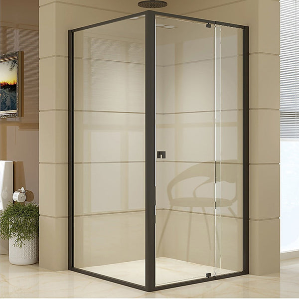 Della Francesca Semi Frameless Shower Screen (98~106)X 195Cm & (98~101)X Side As/Nzs Glass Shower Enclosures