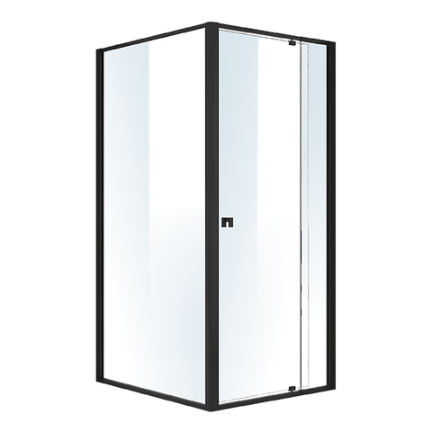 Della Francesca Semi Frameless Shower Screen (82~90)X 195Cm & (98~101)X Side As/Nzs Glass Shower Enclosures