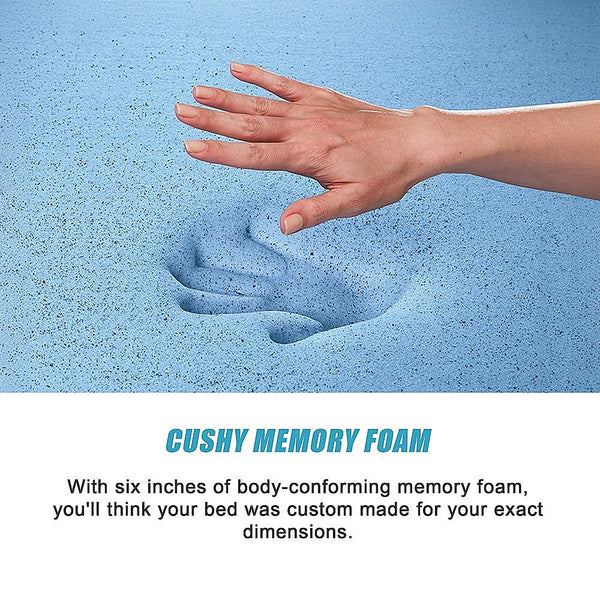 Palermo Double Mattress Memory Foam Green Tea Infused Certipur Mattresses