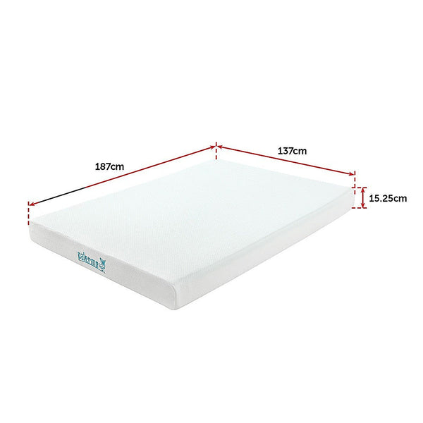 Palermo Double Mattress Memory Foam Green Tea Infused Certipur Mattresses