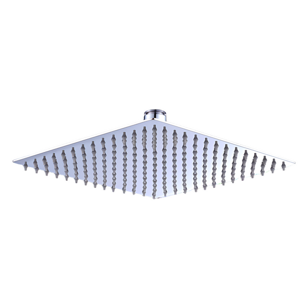 Della Francesca 300Mm Shower Head Square 304Ss Polished Chrome Finish Shower Heads & Combos