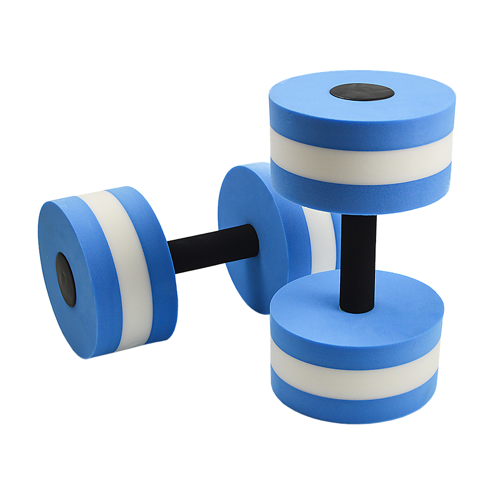 2X Water Aerobics Dumbbell Eva Aquatic Barbell Fitness Dumbbells
