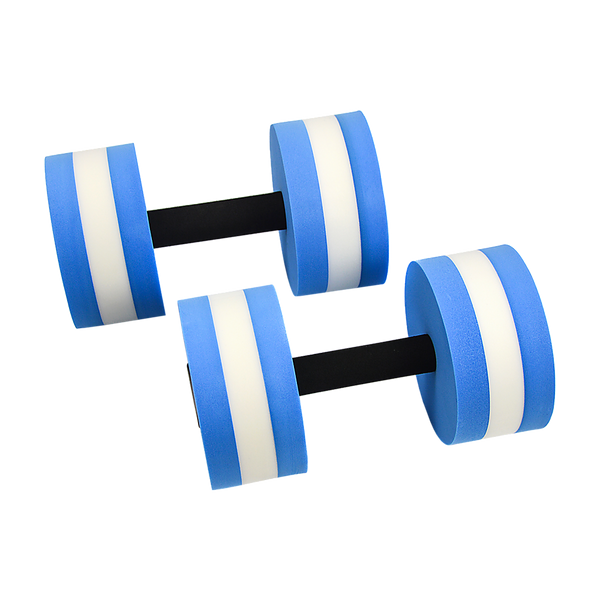 2X Water Aerobics Dumbbell Eva Aquatic Barbell Fitness Dumbbells