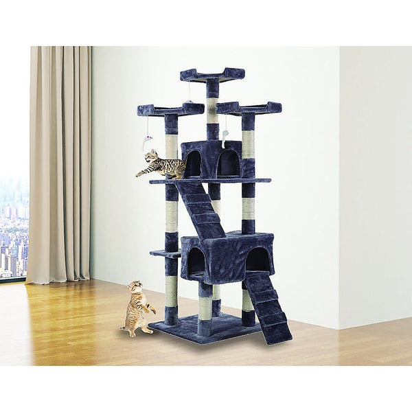 170Cm Cat Tree Scratching Post Tower Trees Scratcher House Cat Houses