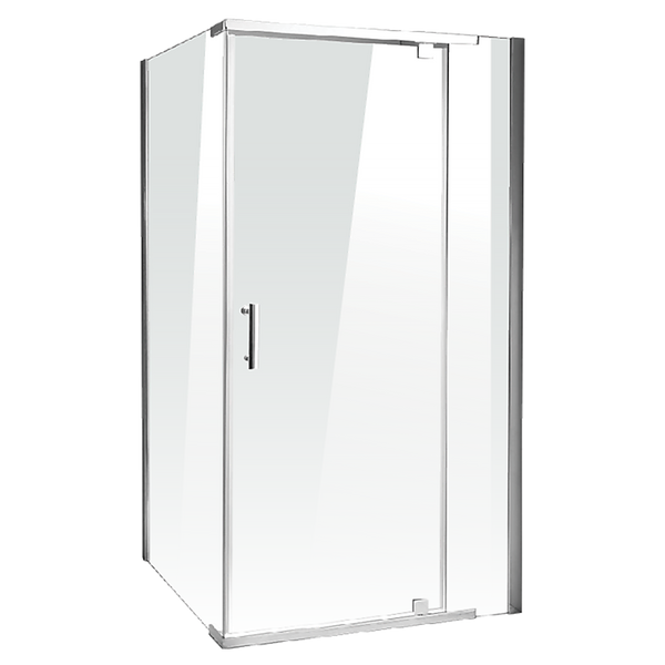 Della Francesca 1 Sets Of Shower Screen 1200X800x1900mm Framed Safety Glass Pivot Door By Shower Enclosures