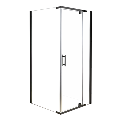 Della Francesca Shower Screen 900X700x1900mm Framed Safety Glass Pivot Door By Shower Enclosures