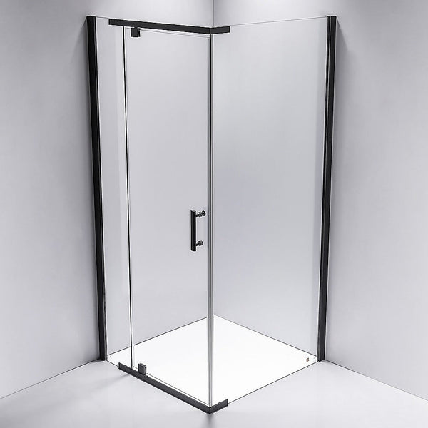 Della Francesca Shower Screen 1000X700x1900mm Framed Safety Glass Pivot Door By Shower Enclosures