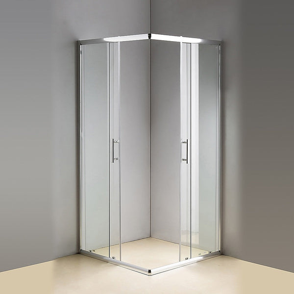 Della Francesca 900 X 800Mm Sliding Door Nano Safety Glass Shower Screen By Shower Doors